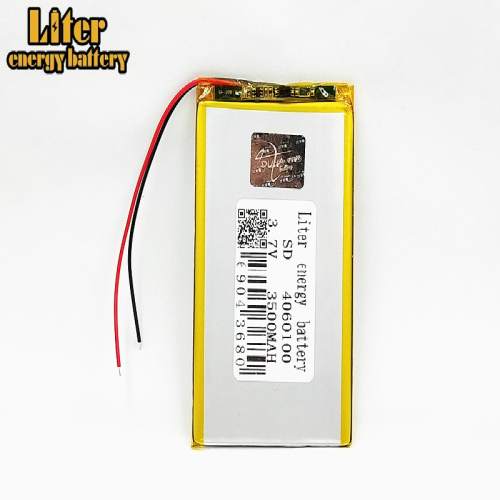 3.7V 3500mAh 4060100 BIHUADE Li-Po li ion Rechargeable Battery cell For Mp3 MP4 MP5 GPS  mobile bluetooth Game Player