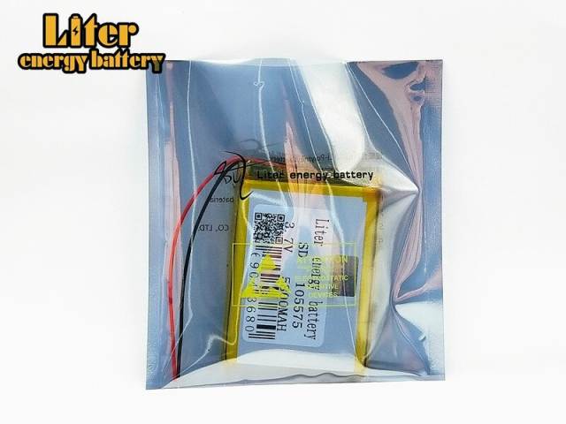 105575 3.7 V 5800mah Liter energy battery lithium polymer Rechargeable battery DIY mobile emergency power charging treasure