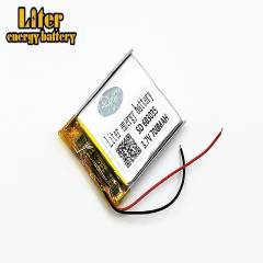 3.7V 603035 700mah Liter energy battery smart home Li-ion battery for dvr GPS mp3 mp4  Bluetooth headset Smart Watch