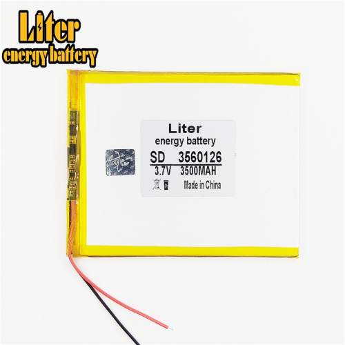 3.7 V 3500mah 3560126 Liter energy battery  lithium polymer battery tablets DIY mobile power