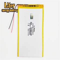 3.7 V tablet battery 6000mah 3795130 BIHUADE each brand  universal rechargeable lithium batteries