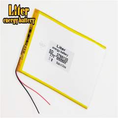 3.7 V tablet battery 6000mah 3795130 BIHUADE each brand  universal rechargeable lithium batteries