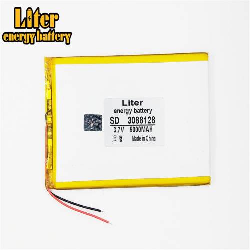 3.7v 5000mah,3088128 Liter energy  Polymer Lithium Ion / Li-ion Battery For power Bank,cell Phone,speaker