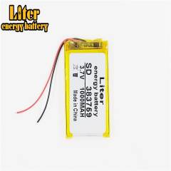 3.7V 1000mAh 383759 BIHUADE  Lithium Polymer Li-Po Rechargeable Battery power For Mp3 MP4 MP5 DVD PAD electronic device