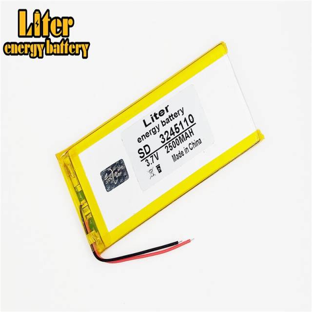 3.7V,2500mAH,3245110 BIHUADE Polymer lithium ion / Li-ion battery for tablet pc,GPS,E-BOOK;POWER BANK;