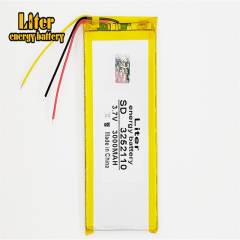 3 line 3.7v 3000mah,3252110 BIHUADE  Polymer Lithium Ion / Li-ion Battery For power Bank,cell Phone,speaker