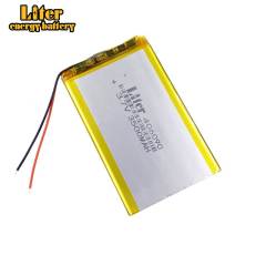406090 3.7v 3500mah Liter energy battery Lithium Polymer Battery With Board For Tablet V3000hd Mp4 Gps