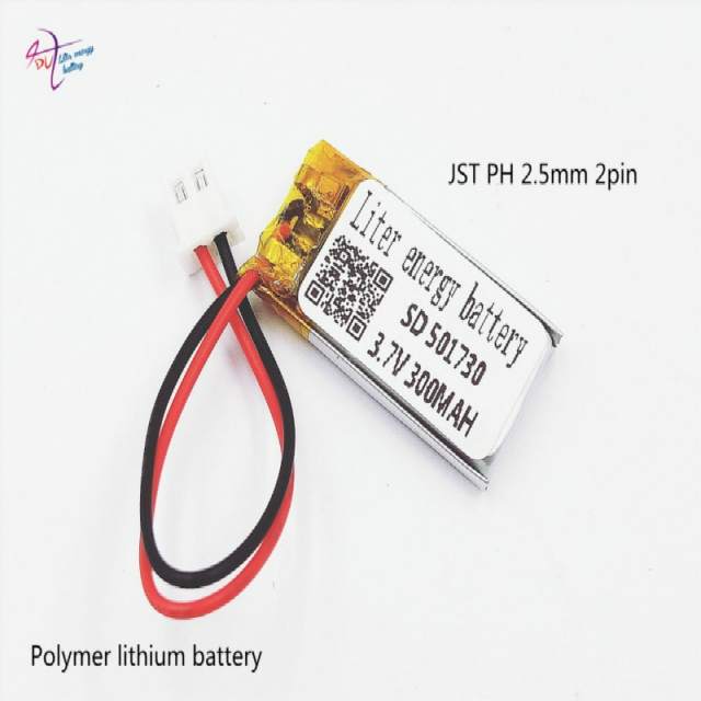 XH2.54 300mAh 501730 3.7V Liter energy battery lithium polymer battery recording point reading pen Bluetooth business