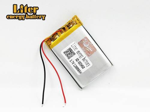 Size 603450 3.7V 1200mah BIHUADE Lithium polymer Battery For MP3 MP4 MP5 GSP DVD LED Light Camera Digital Products