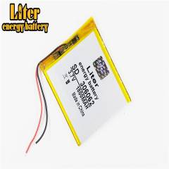 3.7V 306062 1800mah Liter energy battery smart home speakers Li-ion battery for dvr GPS