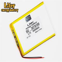 3075100 3.7v 3000mah Liter energy battery Lithium Polymer Battery 3 Tablet Pcs Pda Digital