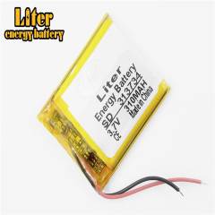 3.7 lithium polymer battery 313734 310mah Liter energy battery MP3 MP4 MP5 GPS Bluetooth little toy game