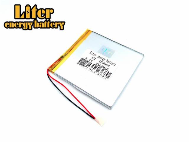408080 3.7v 3500mah Liter energy battery Lithium Polymer Battery With Board For Pda Tablet Pcs Digital Products