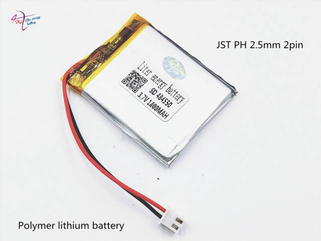 XHR-2P 2.54 1800mAh 484550 3.7V Liter energy battery Home Furnishing intelligent polymer lithium battery