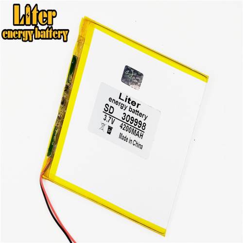 3.7V 309998 4200mah Liter energy battery smart home speakers Li-ion battery for dvr GPS