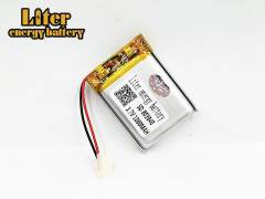3.7V 803040 1000mAH Liter energy battery polymer lithium batteries For MP4 MP5 GPS  Camera Tablet PC intercom