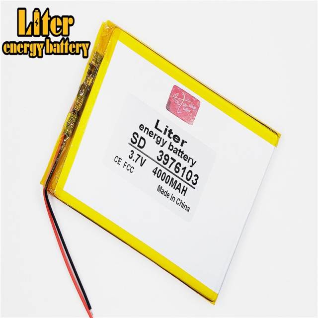 3976103 3.7V,4000mah Liter energy battery (polymer Lithium Ion Battery) Li-ion Battery For Tablet Pc