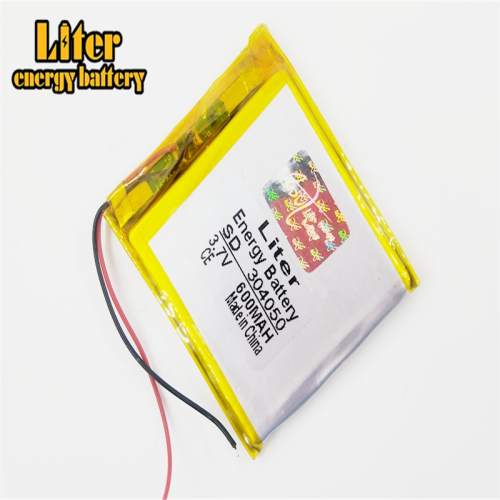 304050 Liter energy battery 3.7V lithium polymer  MP3 MP4 Bluetooth stereo 600MAH navigator