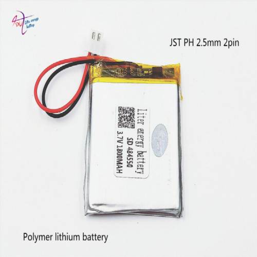 XHR-2P 2.54 1800mAh 484550 3.7V Liter energy battery Home Furnishing intelligent polymer lithium battery