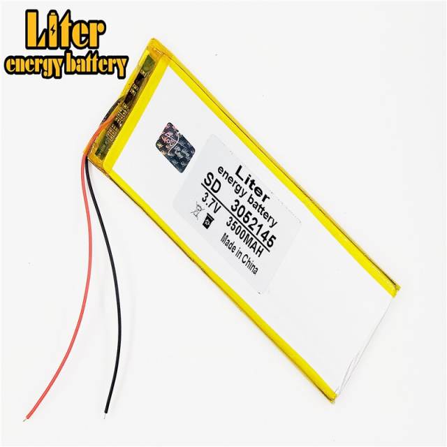 Polymer battery 3500mah 3.7V 3052145 BIHUADE smart hoe MP3 speakers Li-ion battery for dvr,GPS,mp3,mp4,cell phone,speaker