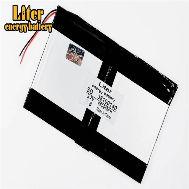 3.7V 6500mAH 35100140 BIHUADE polymer lithium ion Li-ion battery for 9inch 10.1inch Large general-purpose tablet computers
