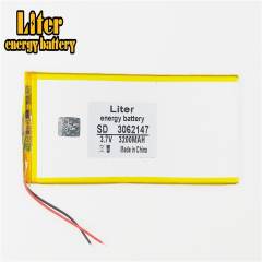 3.7v 3200mah,3062147 BIHUADE Polymer Lithium Ion / Li-ion Battery For Tablet Pc,power Bank,cell Phone,speaker