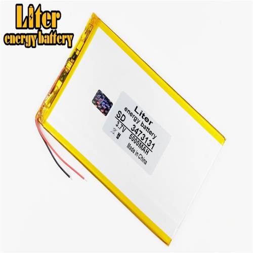 3473131 3.7V 5000mAh Liter energy battery lithium polymer battery Tablet PC  V811 812 Battery