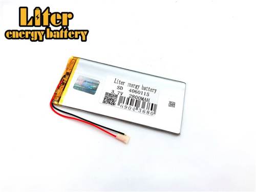 3.7V 4060115 2800mAh polymer lithium battery w17 pro7 inch Tablet PC battery all brand tablet