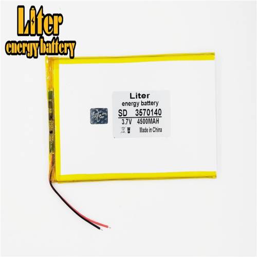 3570140 3.7v Navigat 4500mah Liter energy battery A Thin Polymeric Product Tablet Pc Digital  Batteries