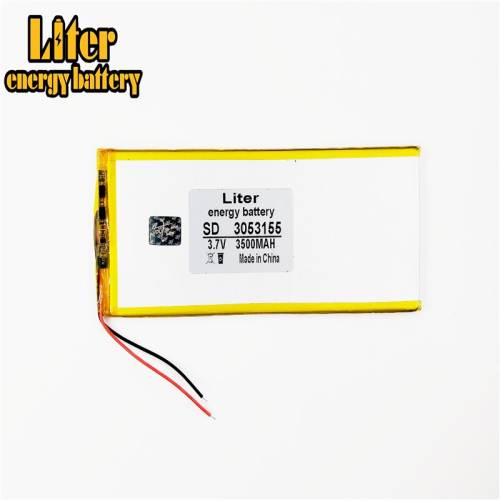 3053155 Tablet pc 3.7V,3500mAh BIHUADE (polymer lithium ion battery) Li-ion battery for tablet  7 inch 8  9