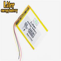 3 line 3.7V 1500mAh 345361 Liter energy battery Lithium Polymer LiPo Rechargeable Battery ion cells For DIY PAD E-book bluetooth heads