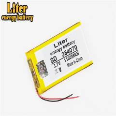 3.7v Polymer Lithium Battery 354070 1100mah Liter energy battery Remote Control Electronic Book Gps Wireless Earphone