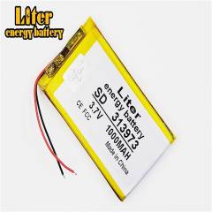 3.7V 313973 1000mah Liter energy battery smart home speakers Li-ion battery for dvr GPS