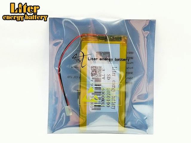 3.7V polymer lithium battery 5050100 4000mAh BIHUADE Rechargeable Li-ion Cell Rechargeable For MP4 MP5 DVD Tablet GPS Toys