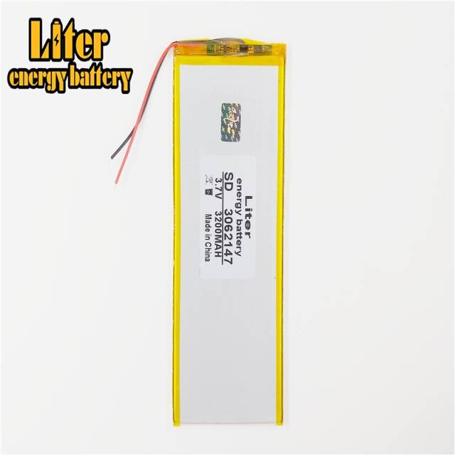 3.7v 3200mah,3062147 BIHUADE Polymer Lithium Ion / Li-ion Battery For Tablet Pc,power Bank,cell Phone,speaker