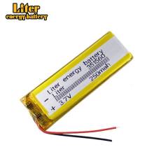 3.7v 351560 250mah Liter energy battery Lithium Shinco Shinco X6 Mp3 Recorder Camera Pen