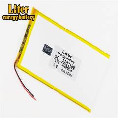 3283150 tablet battery 3.7v lithium battery 6000mAh lithium polymer battery Liter energy battery