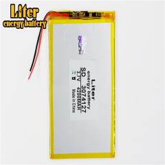 3074127 3.7v 4200 Mah Tablet Battery Brand Tablet General Polymer Lithium Battery  Liter Energy Battery