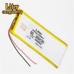 3.7 V lithium polymer  3054150 4000mah Liter energy battery tablet MID built-in battery