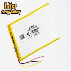 3 line 3.7V 30105140 5000mah Liter energy battery Polymer lithiumion Battery With High Quality Li-ion Tablet pc battery For  tablet PC