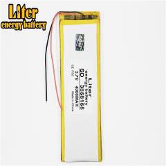 3.7 V 3858155 4000mah BIHUADE tablet polymer battery MID ebook with digital batteries