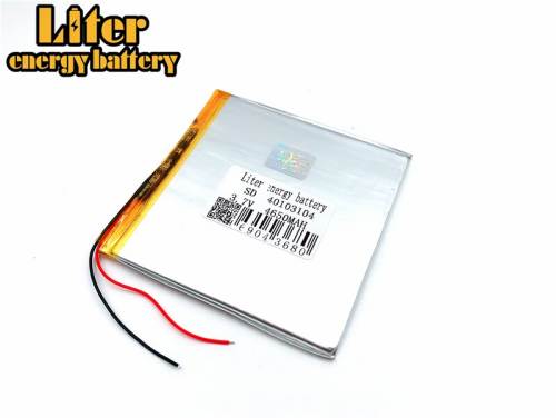 40103104 3.7v 4650mah Liter energy battery Lithium Polymer Battery 3 Tablet Pcs Pda Digital Produ