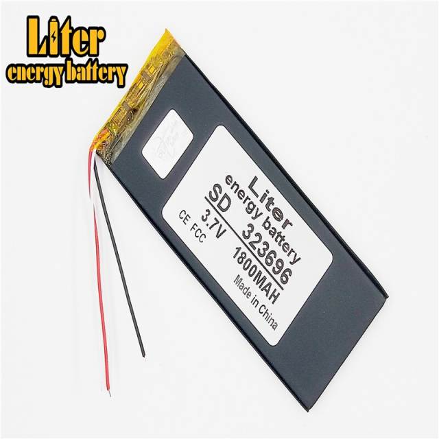 3 Wires 323696 3.7v 1800mah Liter energy battery Battery Li-lion  Cell phone battery I6 PLUS I7 PLUS