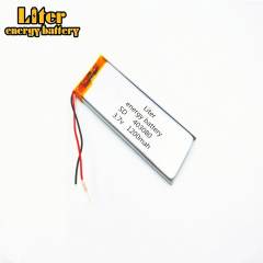 3.7V 1200mAh 403080 Liter energy battery Rechargeable Battery  For Mp3 MP4 MP5 GPS mobile bluetooth