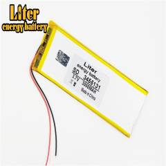 3.7V,3000mAH 3455131 Liter energy battery polymer lithium ion battery Li-ion battery for tablet pc 7 inch 8 inch