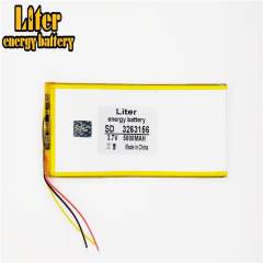 3 line 3263156 3.7V 5000mAh Liter energy battery Rechargeable li Polymer Li-ion Battery