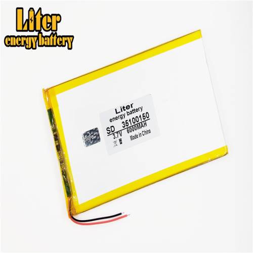 3.7V,6000mAH 35100150 BIHUADE (polymer lithium ion battery) Li-ion battery for tablet pc 7 inch 8 inch 9inch