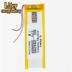 3.7V 2200mah 394390 BIHUADE Lithium Polymer Rechargeable Battery For GPS PAD E-Book tablet pc power bank video game