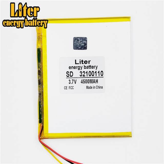 3 line 3.7V 32100110 4500mah BIHUADE Polymer lithiumion Battery With High Quality Li-ion Tablet pc battery For  tablet PC