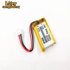 Xhr-2p 2.54 300mah 602030 3.7v BIHUADE Lithium Polymer Battery, Bluetooth Mp3 Wireless Card Audio Recorder